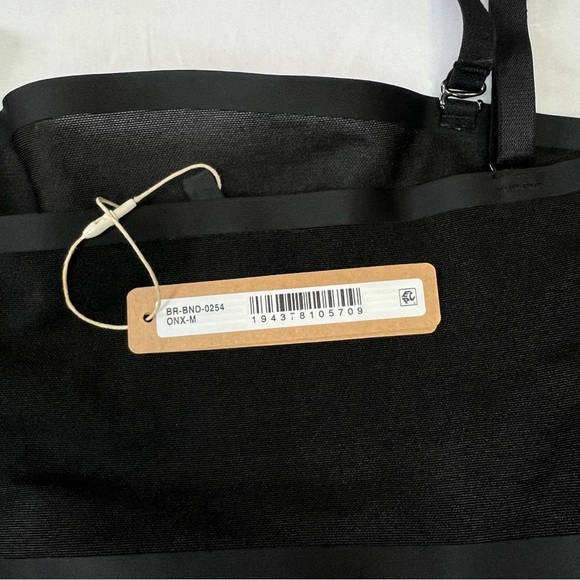 SKIMS SHEER SCULPT BANDEAU IN ONYX BLACK - Picture 4 of 5